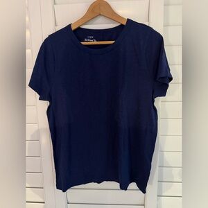 J. Crew Dark Blue Short Sleeve Tee